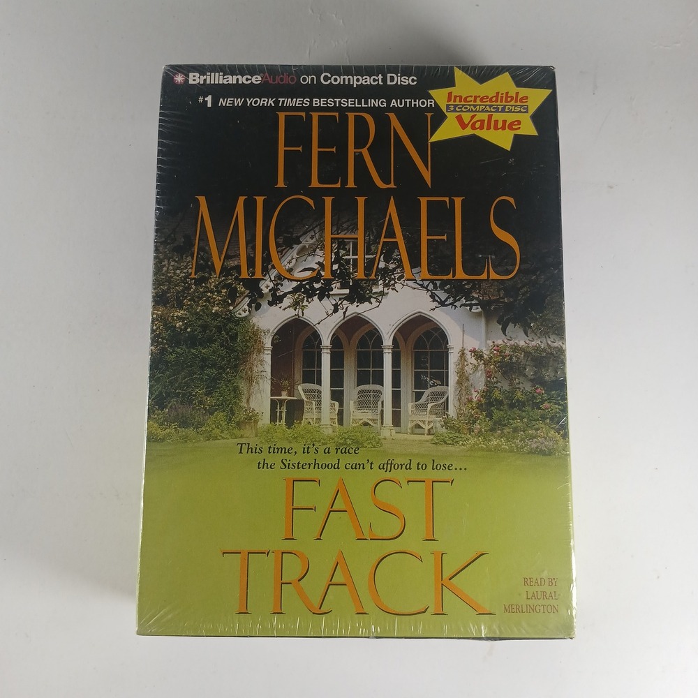 Fast Track Audiobook Adult CD Sisterhood Fern Michaels Brilliance Audio